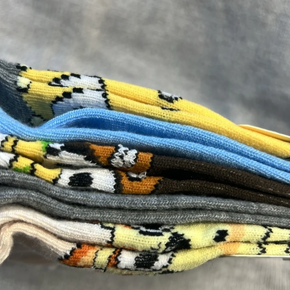 Bluey 10 Pack Boys No Show Character Socks. NWT-Unisex